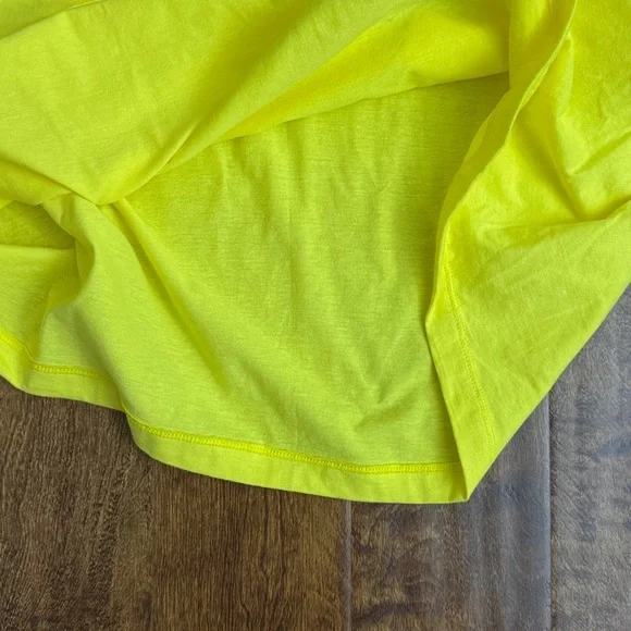 Nike Vibrant Yellow Long Sleeve Tee Size XXL - Picture 8 of 17